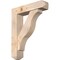 Ekena Millwork Funston Craftsman Smooth Bracket w/ Offset Brace, Douglas Fir, 7 1/2"W x 32"D x 40"H BKT0806X32X40FST04SDF - alternate 1